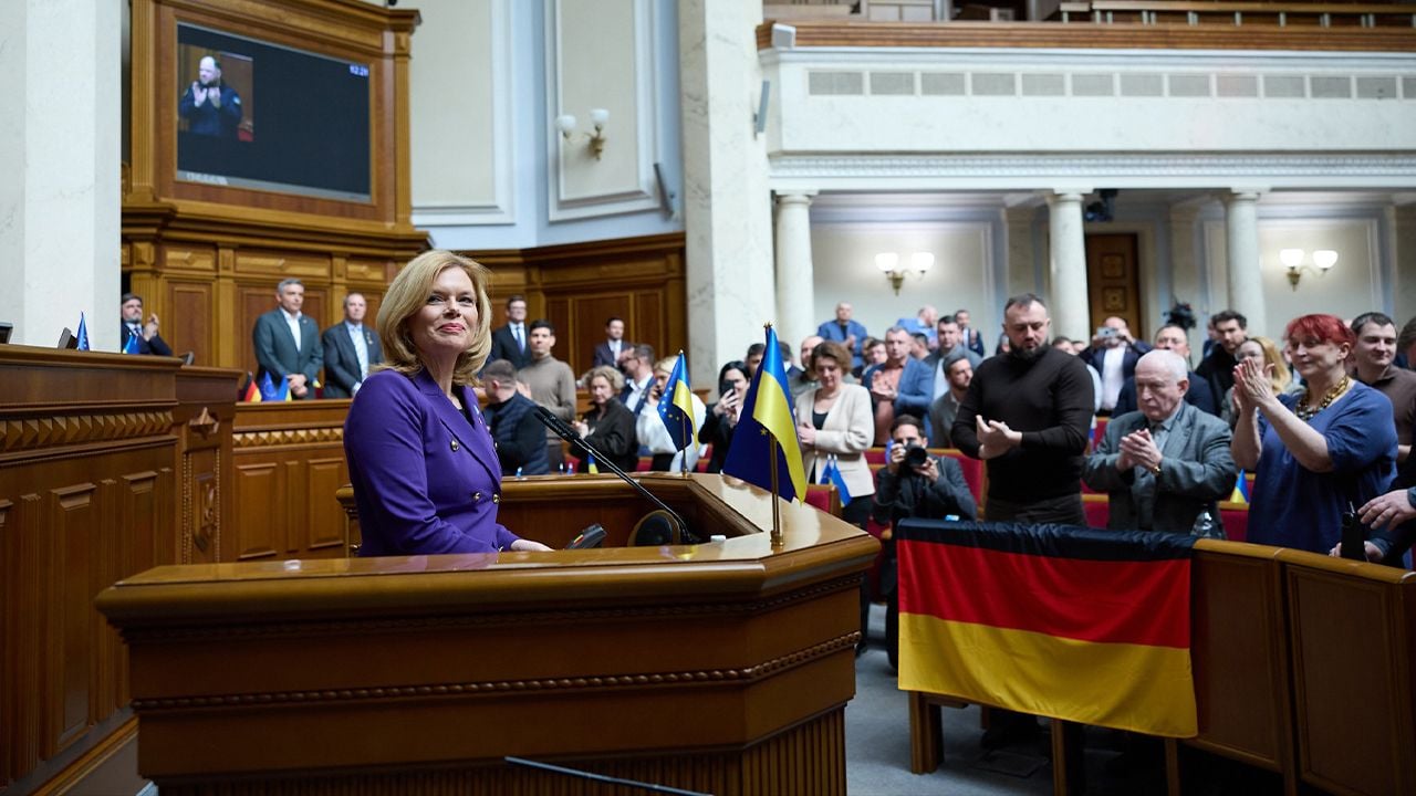 Президентка Бундестагу Кльокнер у Києві: дрони, НАТО та загрози Росії для Європи