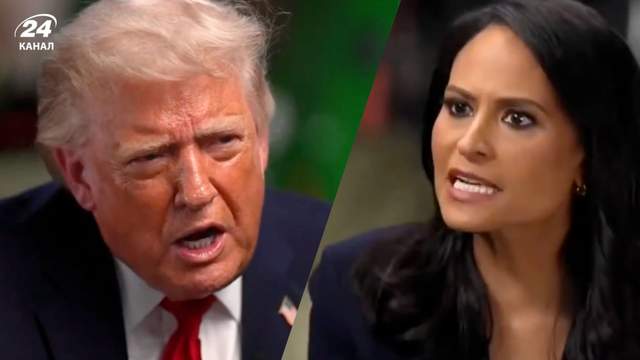 Трамп назвав журналістку NBC «тупою» і покинув інтерв'ю