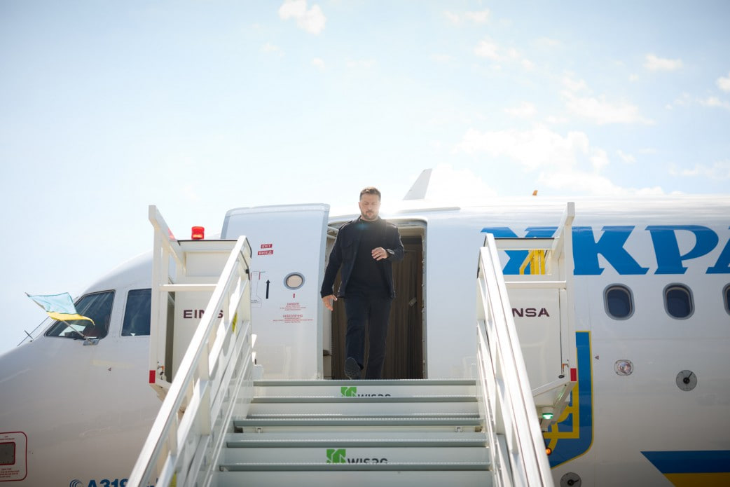 Зеленський змінив маршрут перельотів: тепер через Молдову, а не Польщу