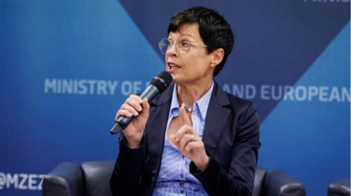 Єврокомісарка Кос у Києві: переговори про вступ України до ЄС відкриються 15 червня