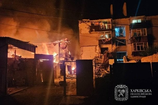 Масована атака дронів на Харківщину: загиблі в Чугуєві, 15 постраждалих у Харкові