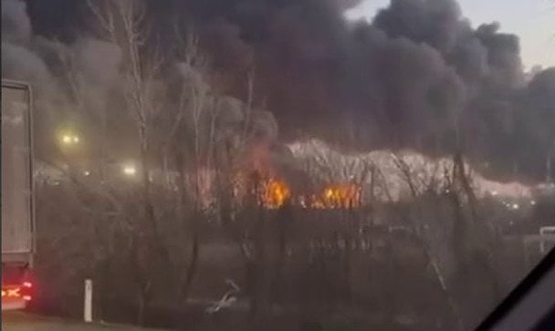 Дрони СБУ уразили нафтоперекачувальну станцію "Тихорецьк" у Краснодарському краї