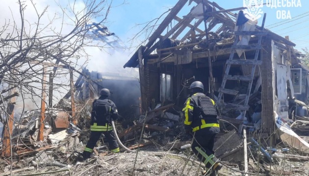 Ракетний удар по Одещині: зруйновано будинки, двоє поранених