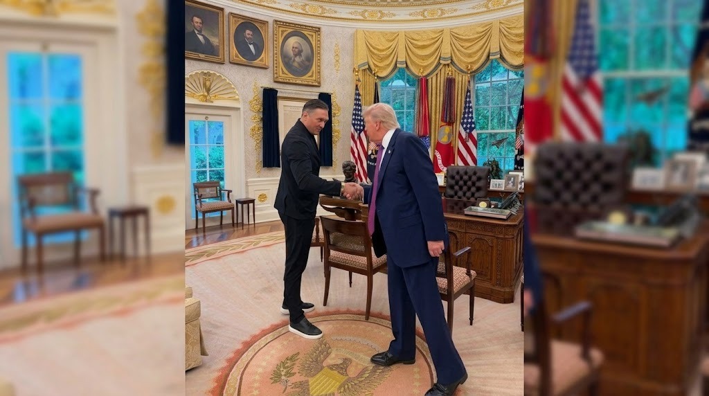 Усик зустрівся з Трампом в Овальному кабінеті Білого дому