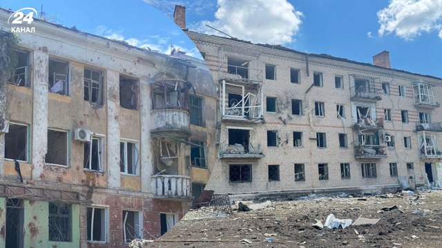 Росіяни завдали авіаудару по центру Словʼянська: постраждали жителі міста