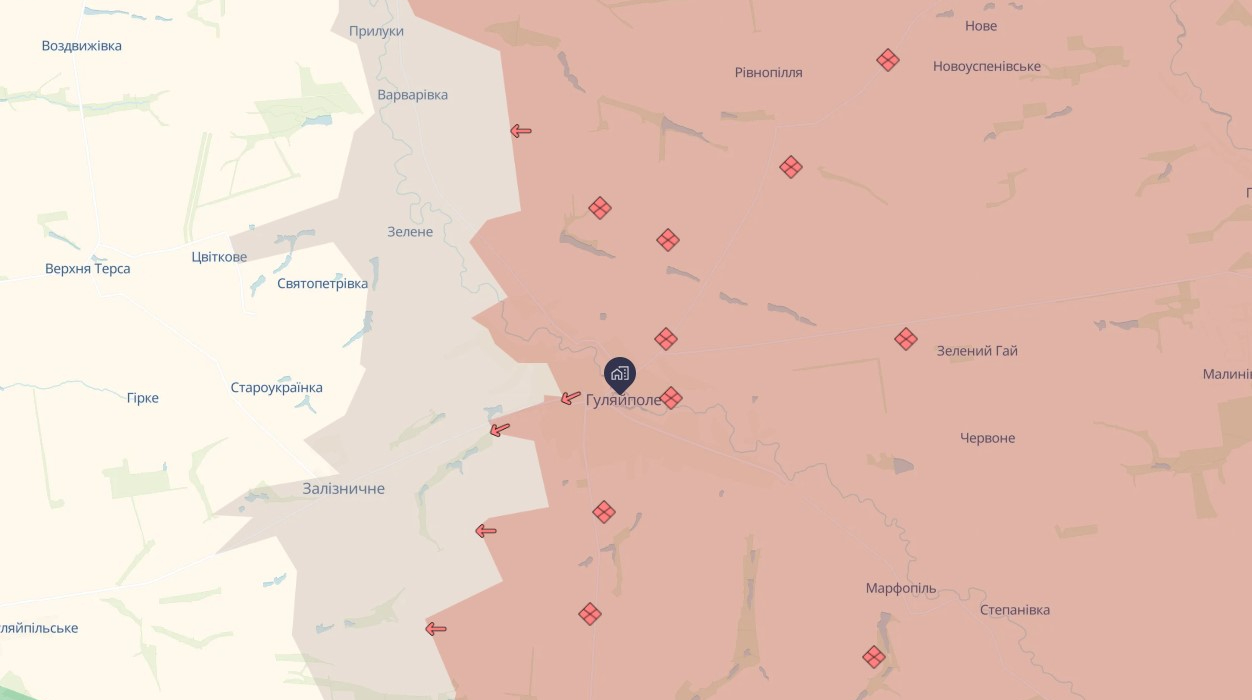 Гуляйпільський напрямок — найгарячіший на фронті: 45 атак і прорив вглиб території
