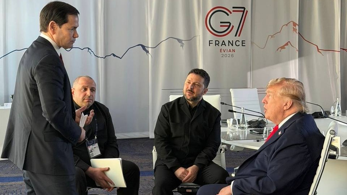 Зеленський і Трамп зустрілися на саміті G7: Росія повинна укласти угоду