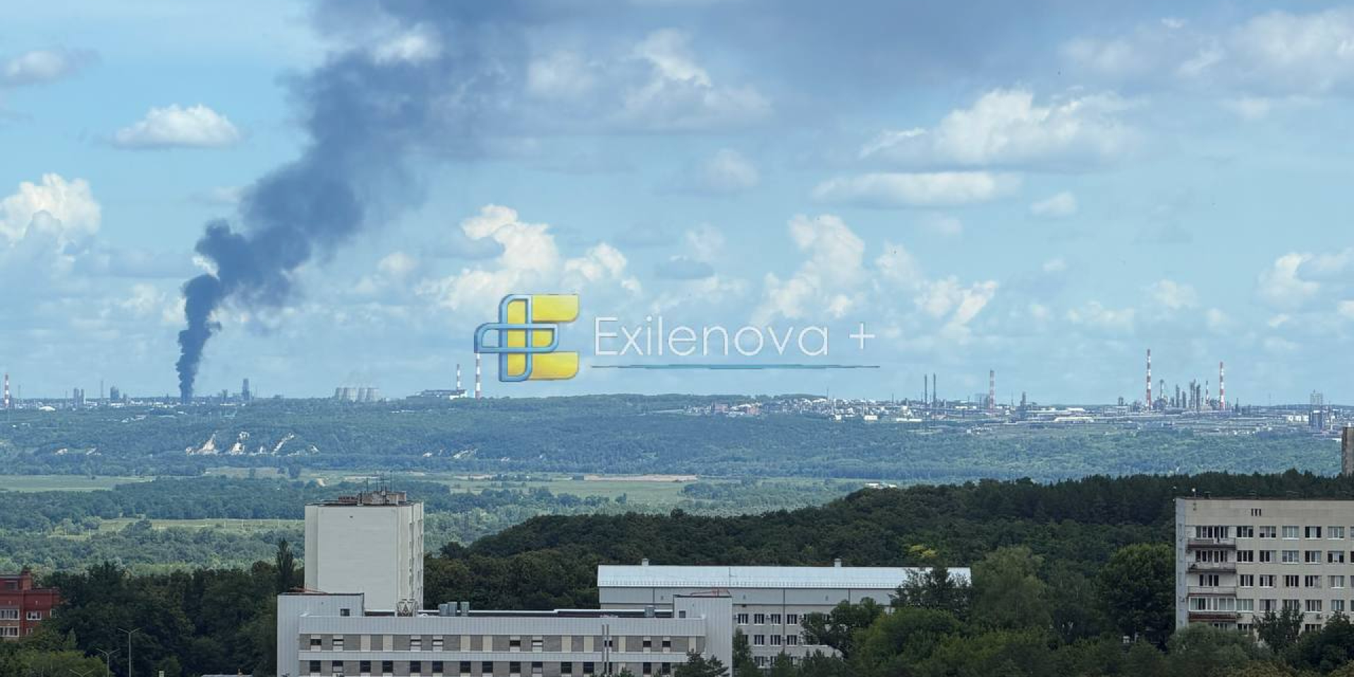 Удар по нафтопереробних заводах в Уфі: пожежі за 1500 км від України