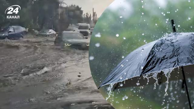 Потужна злива затопила Київ та Київщину: автівки пливуть по вулицях, Вишгород під водою