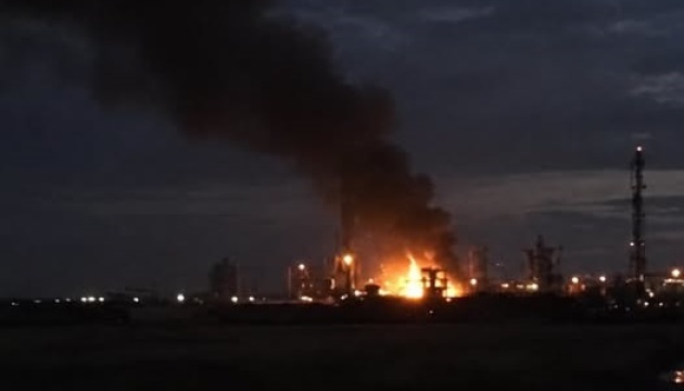 Дрони РФ атакували газовидобувне підприємство Нафтогазу на Полтавщині: виникла пожежа
