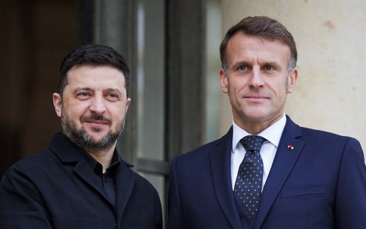 Зеленський і Макрон скоординували позиції щодо дипломатичного тиску на Росію