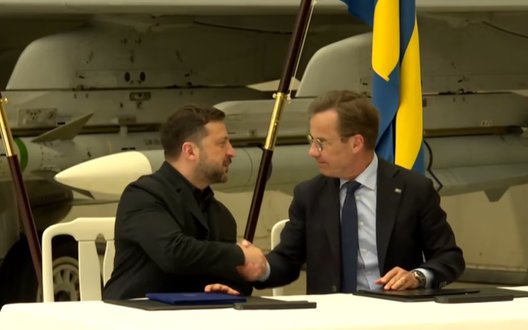 Зеленський і прем'єр Швеції обговорили посилення ППО та запуск Gripen