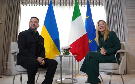 Зеленський і Мелоні обговорили антибалістику та підтримку України на саміті НАТО в Анкарі