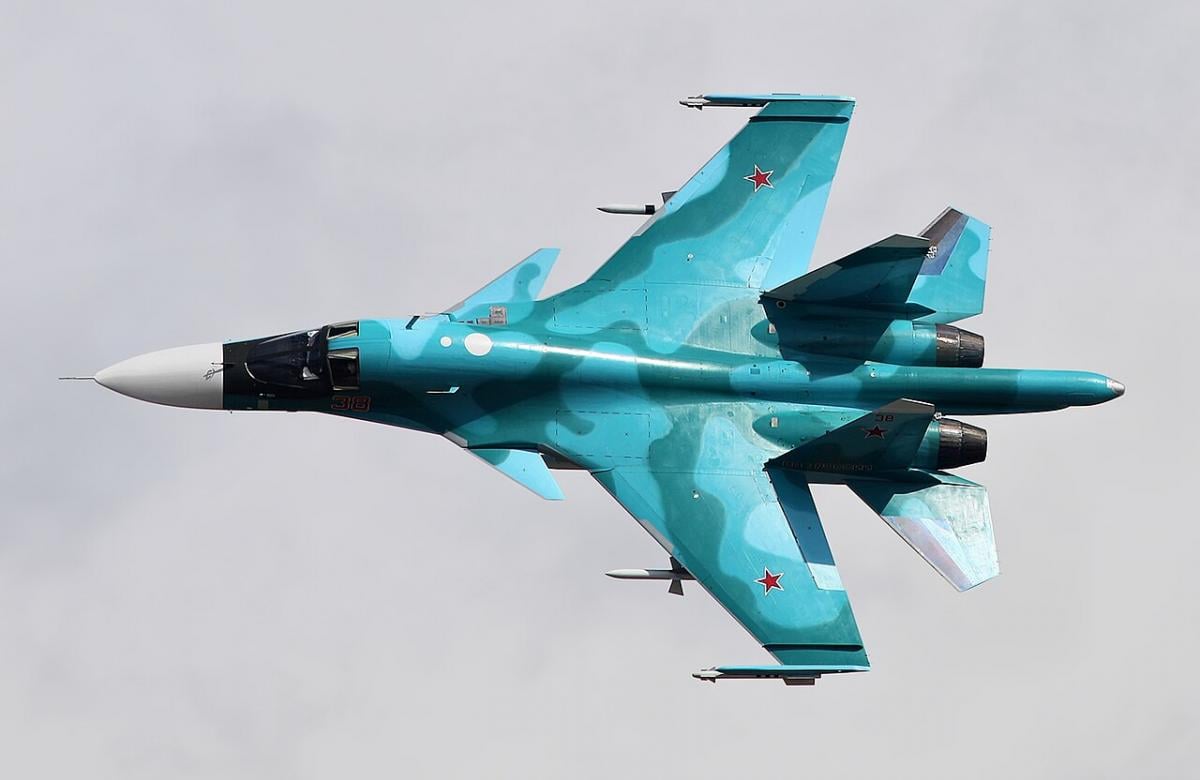 Повітряні сили ЗСУ збили російський бомбардувальник Су-34