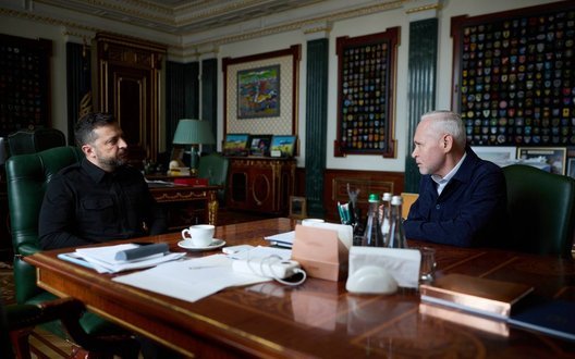 Зеленський зустрівся з мером Харкова Тереховим: місто під щоденними ударами