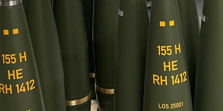 Rheinmetall вперше поставив Україні снаряди RH1412 зі свого нового заводу