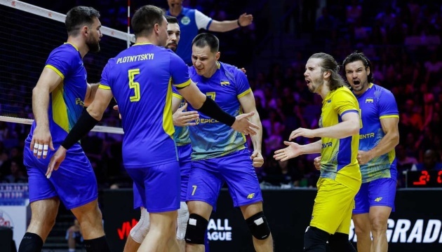 Збірна України з волейболу вперше в історії вийшла до плей-офф Ліги націй