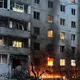 FPV-дрон РФ вдарив по «Епіцентру» в Сумах: будівля майже повністю згоріла